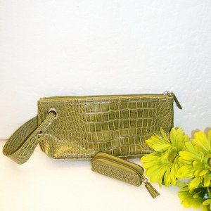 ELIZABETH ARDEN Wristlet + Lipstick Case NWOT